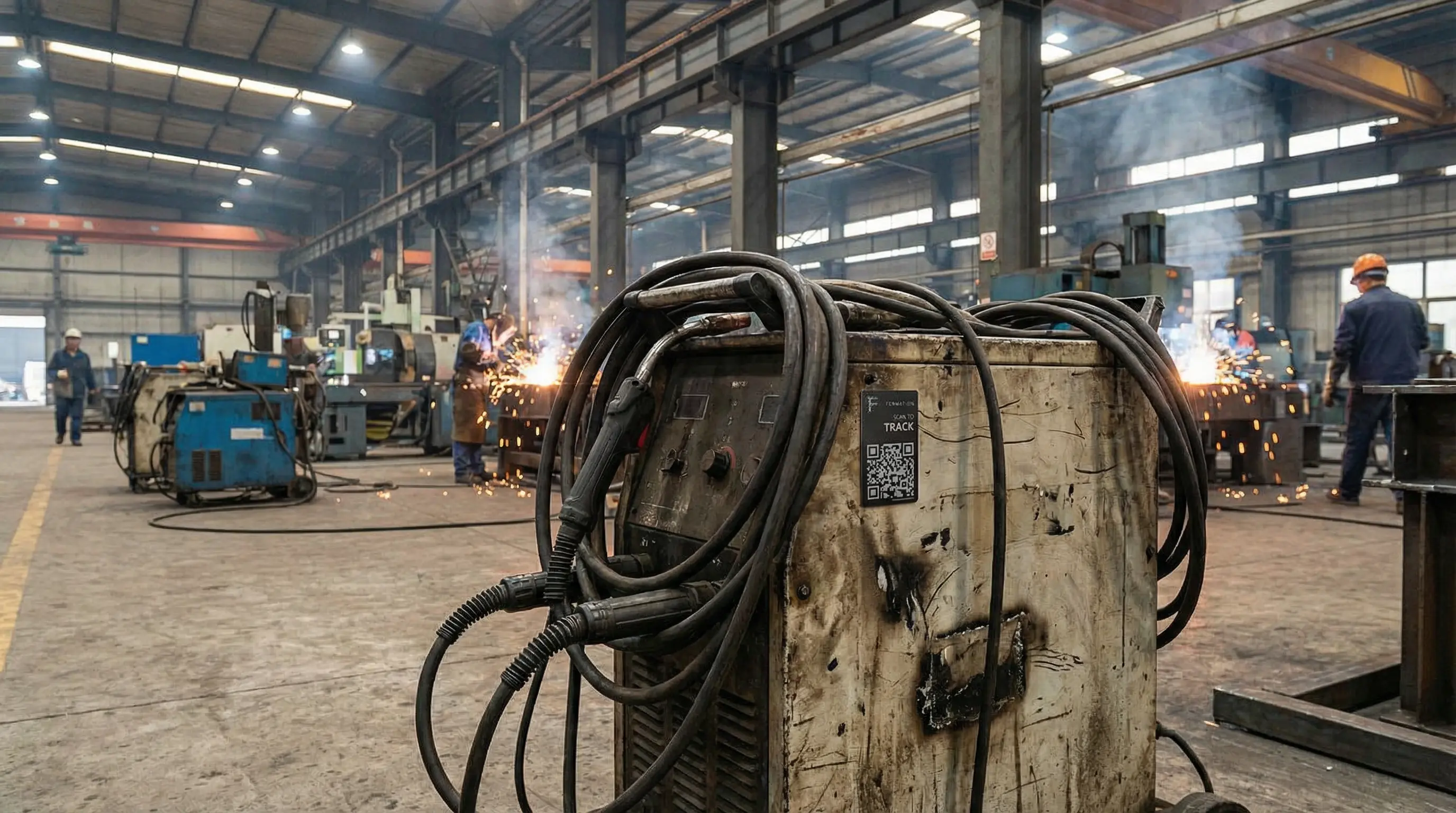 Tracked welding equipment